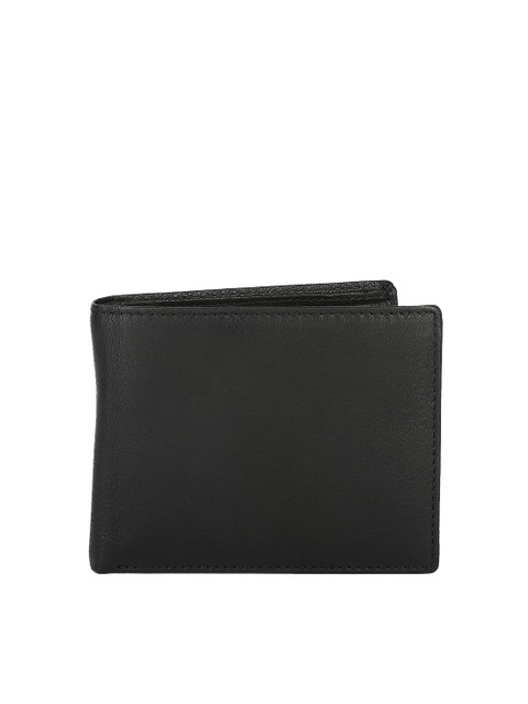 

WildHorn Men Black Genuine Leather Wallet