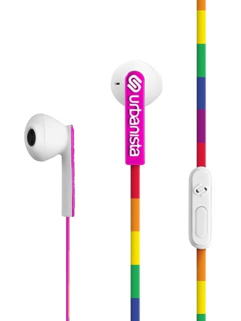

urbanista Multi-Coloured Striped Earphones
