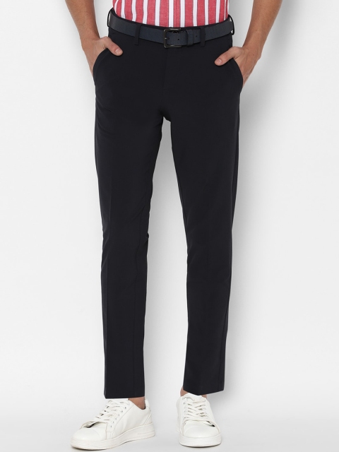 

Allen Solly Men Black Slim Fit Trousers