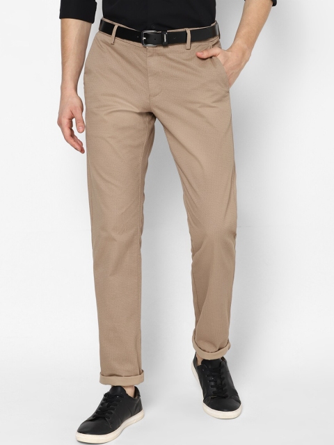

Allen Solly Men Beige Slim Fit Chinos Trousers