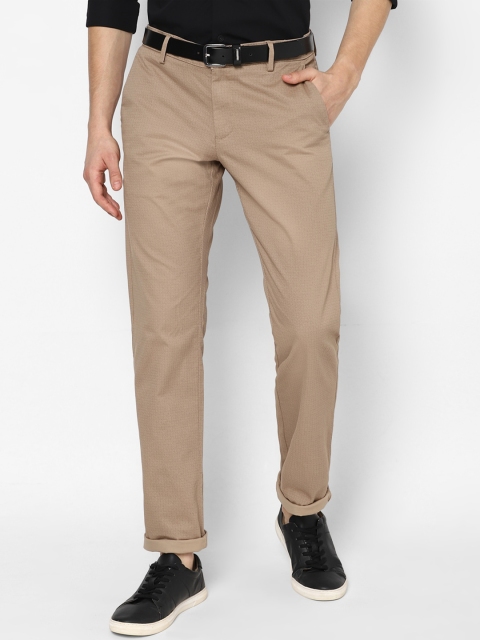 

Allen Solly Men Beige Slim Fit Chinos Trousers