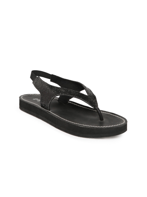 

Ginger by Lifestyle Women Black Shimmery Flats