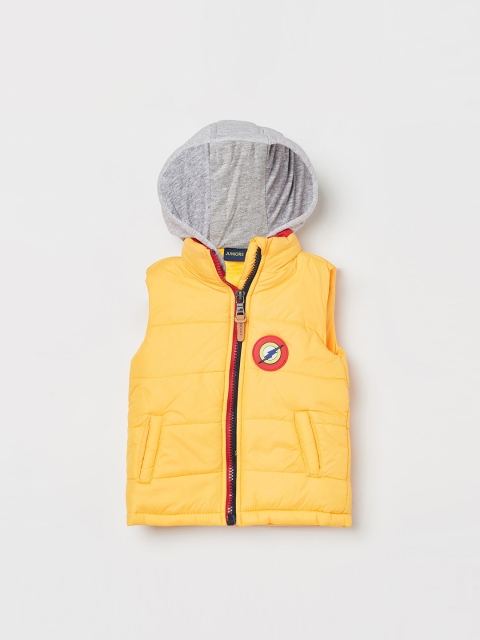 

Juniors by Lifestyle Boys Yellow Puffer Jacket