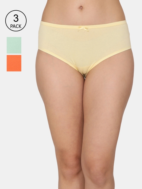 

Zivame Women Pack Of 3 Assorted Briefs