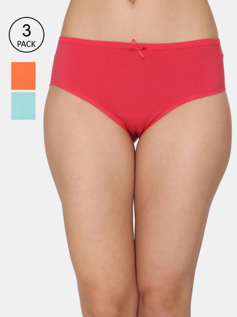 

Zivame Women Pack Of 3 Assorted Briefs