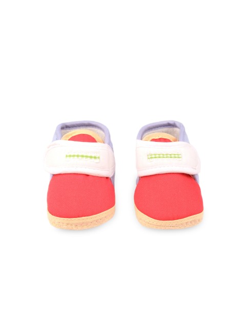 

Spiky Unisex Kids Line Crimson Red Booties