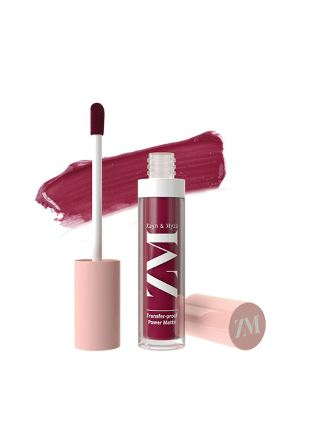 

ZM Zayn & Myza Transfer-Proof Power Matte Lip Color - Toasted Berry, Magenta