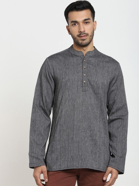

Bewakoof Men Black Kurta