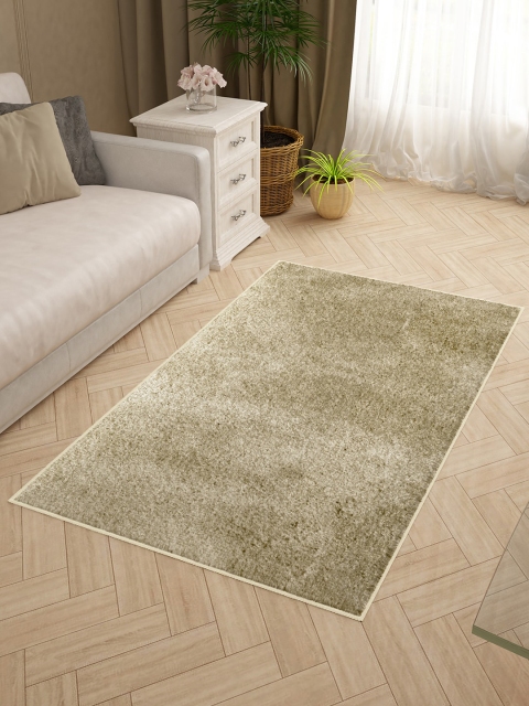 

Story@home Beige Solid Anti-Skid Shaggy Carpet