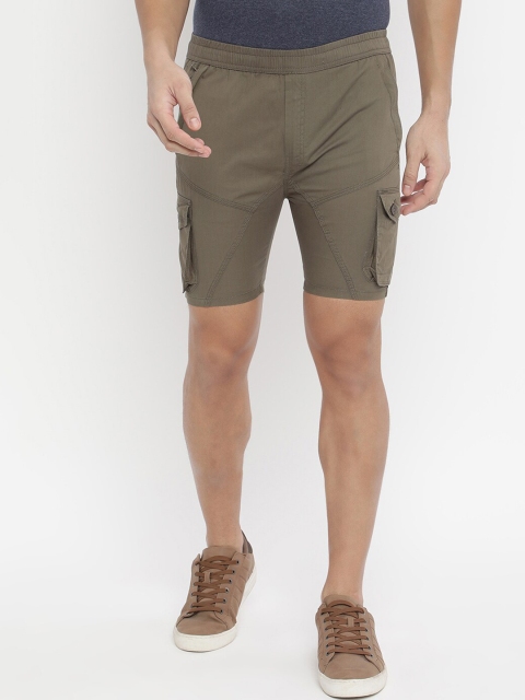 

V2 Value & Variety Men Olive Green Shorts