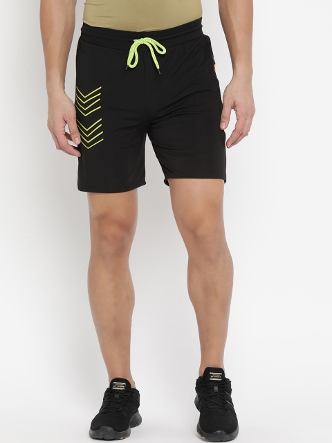 

V2 Value & Variety Men Black Sports Shorts