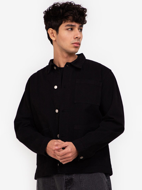 

ZALORA BASICS Men Black Lightweight Tailored Jacket