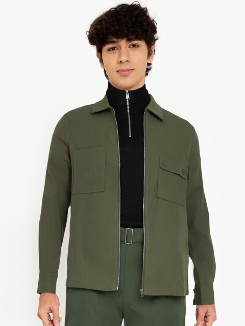 

ZALORA BASICS Men Green Lightweight Tailored Jacket
