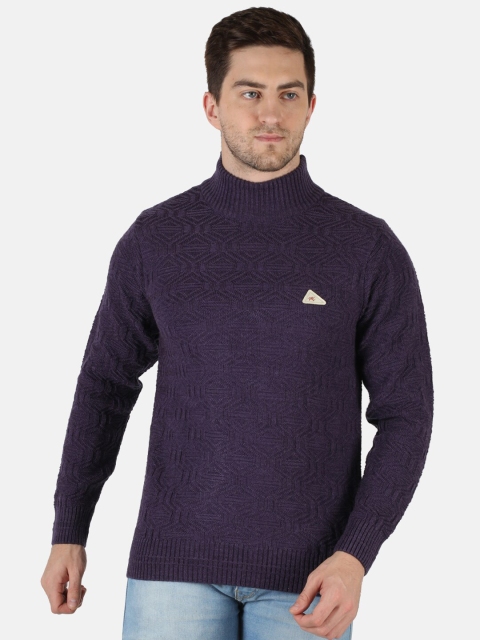 

Monte Carlo Men Purple Pullover