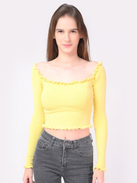 

NoBarr Woman Yellow Top