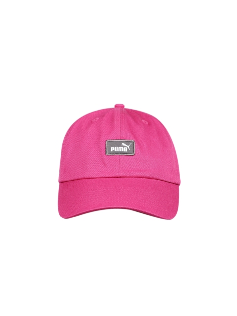

Puma Unisex Fuchsia Pink Solid Essential III Baseball Cap