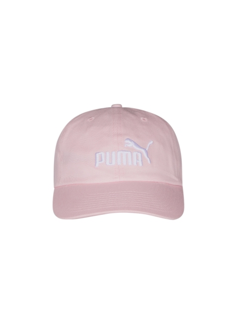 

Puma Unisex Pink Embroidered Baseball Cap