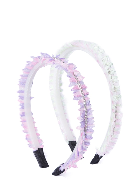 

Blueberry KIDS Girls Multicoloured Set of 2 Hairband, Multi