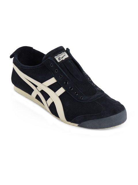 

Onitsuka Tiger Unisex Black Colourblocked Driving Shoes