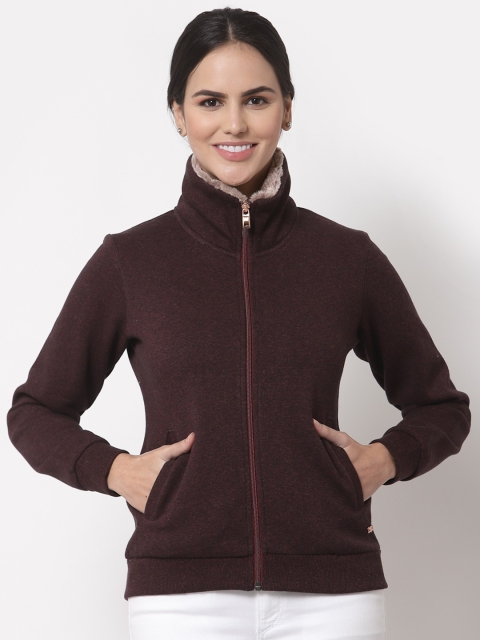 

Juelle Women Maroon Sweatshirt