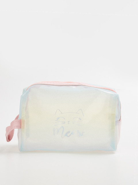 

Ginger by Lifestyle Pink Printed Structured Handheld Bag