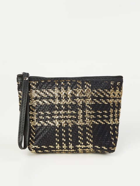 

Ginger by Lifestyle Black & Gold Travel Pouch
