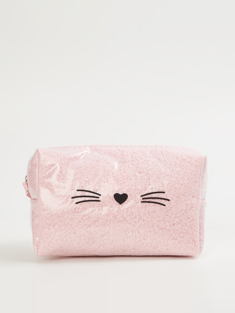 

Ginger by Lifestyle Pink Printed Structured Handheld Bag