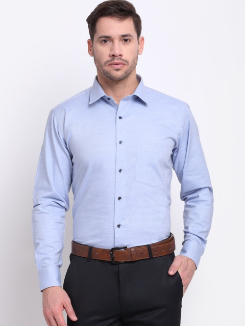 

La Mode Men Blue Slim Fit Formal Shirt