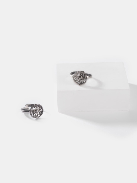 

SHAYA Set of 2 925 Silver Adjustable Toe Rings