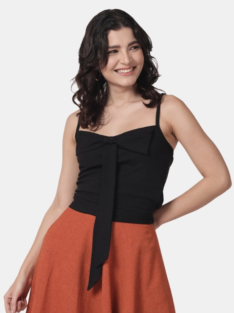

Selvia Woman Black Scuba Top