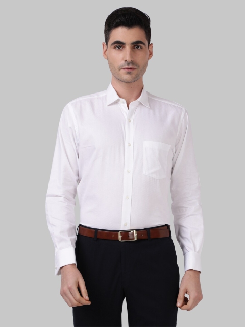 

Park Avenue Men White Formal Shirt