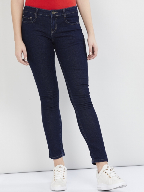 

max Women Blue Slim Fit Jeans