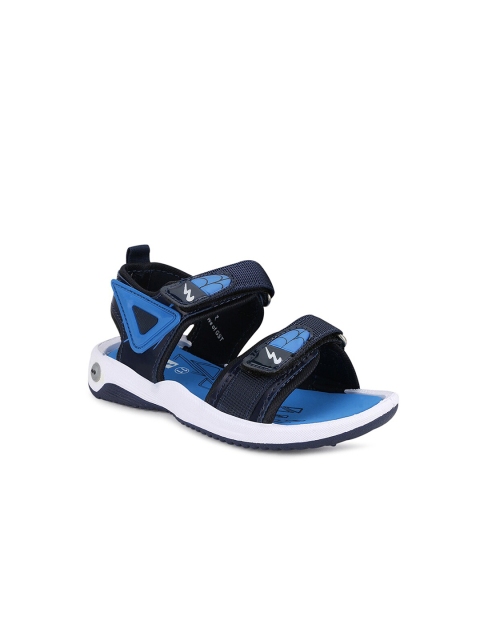 

Campus Unisex Kids Navy Blue & Orange Comfort Sandals