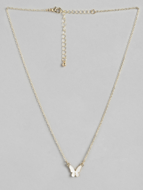 

Pipa Bella Gold-Plated Butterfly Pendant Necklace