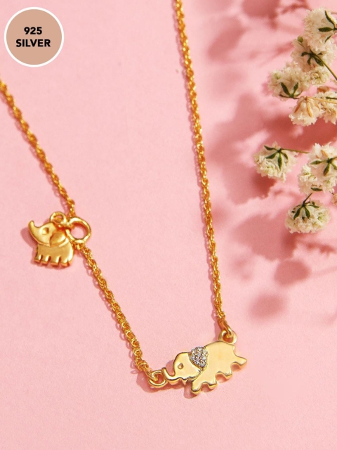 

Pipa Bella Gold-Plated Baby Elephant Necklace