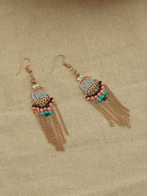

Pipa Bella Multicoloured Contemporary Drop Earrings, Multi