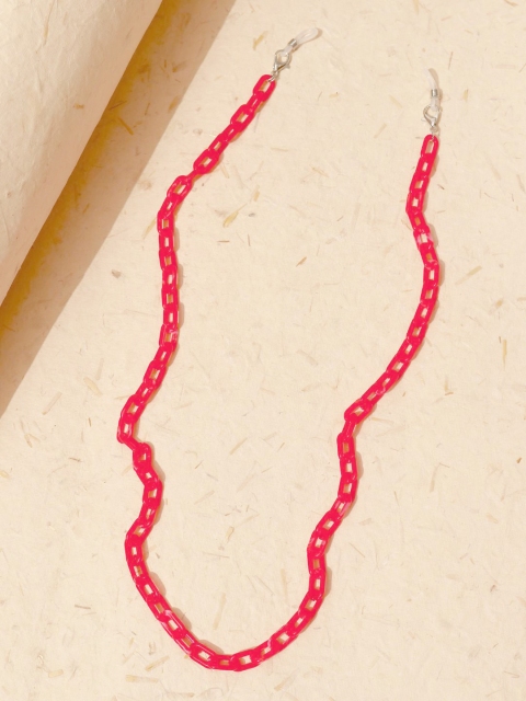 

Pipa Bella Women Red Solid Sunglass Chain, Grey
