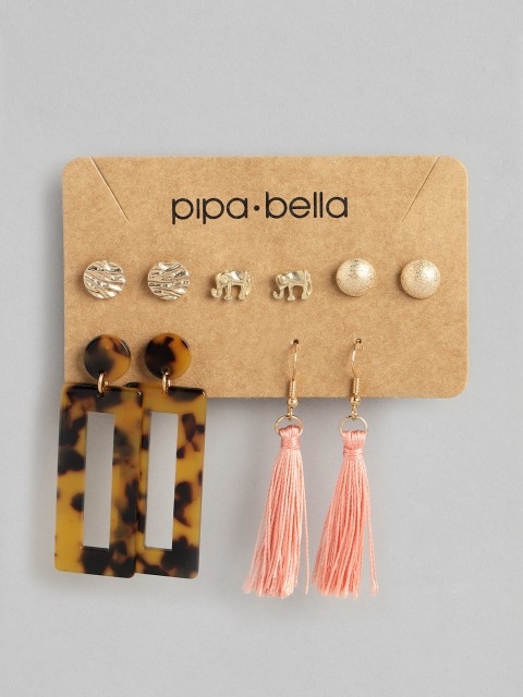 

Pipa Bella Set of 5 Earrings, Multi