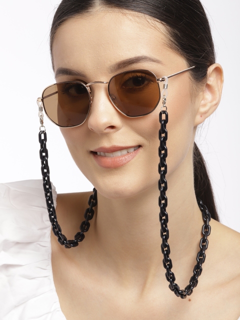 

Pipa Bella Women Black Classic Mask & Sunglass Chains