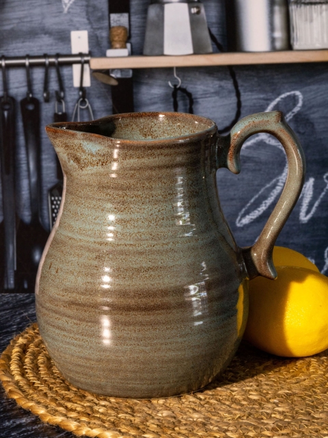 

GOODHOMES Stoneware Water Jug, Multi