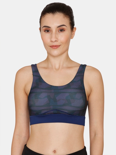 

Zelocity by Zivame Multicoloured Abstract Bra, Multi