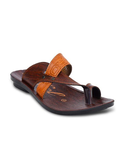 

Ajanta Men Brown & Tan Comfort Sandals