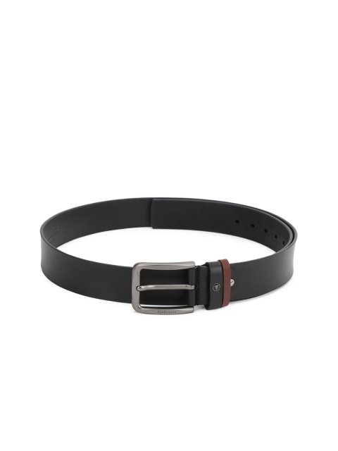 

Van Heusen Men Black Leather Belt