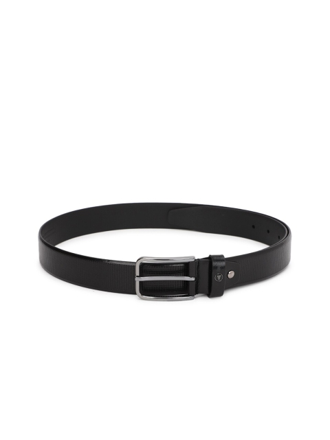 

Van Heusen Men Black Textured Leather Formal Belt