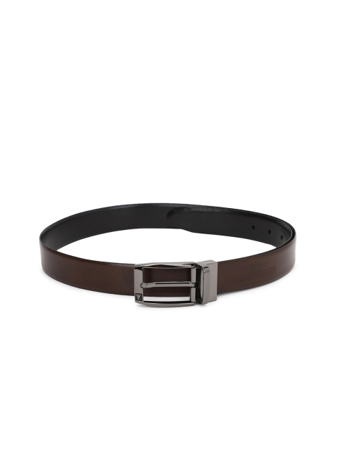 

Van Heusen Men Black Leather Belt