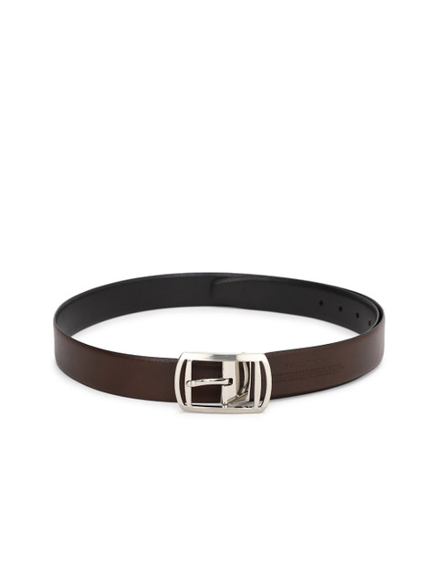 

Van Heusen Men Black Leather Belt