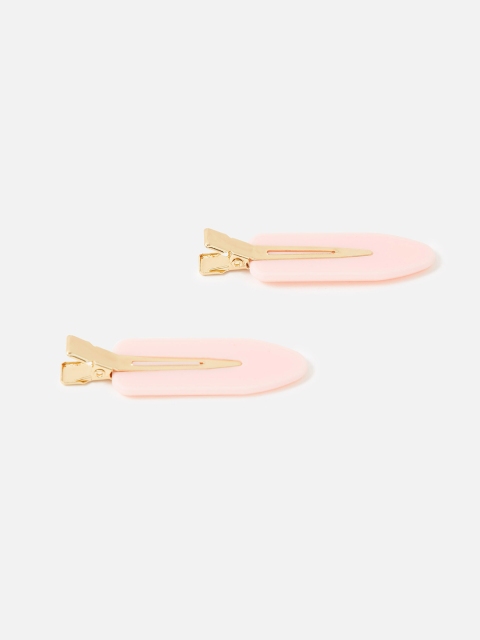 

Accessorize London Women's Pink 90S Clips