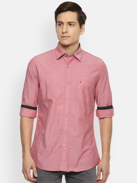 

Van Heusen Sport Men Pink Slim Fit Casual Shirt