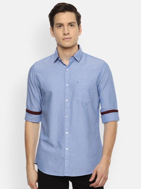 

Van Heusen Sport Men Blue Slim Fit Casual Shirt