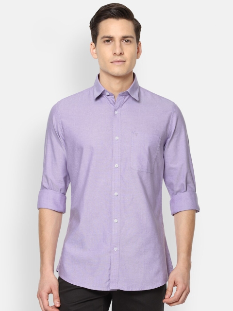 

Van Heusen Sport Men Purple Slim Fit Casual Shirt